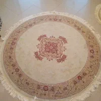 فرش ماشینی گرد
