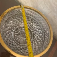 سینی برنز هندی کریستال آمریکایی و بشقاب انتیک دپوز|ظروف سرو و پذیرایی|تهران, صاحبقرانیه|دیوار