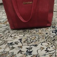 کیف زنانه زرشکی برند ترک