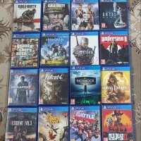 دیسک های بازی PS4 پلی ۴ سالم و در حد