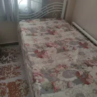 تختخواب فلزی سفید با کفی و خوشخواب|تخت و سرویس خواب|تهران, تهرانپارس غربی|دیوار