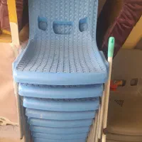 صندلی پلاستیکی پایه فلزی ناصر