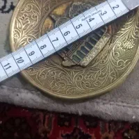 سینی برنجی بیت المقدس کهنه|کلکسیون اشیاء عتیقه|تهران, شهران شمالی|دیوار