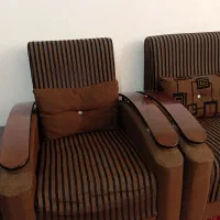 مبل ۷ نفره تمیز|مبلمان خانگی و میز عسلی|تربت جام, مسکن مهر|دیوار