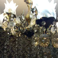 لوستر 10شاخه|لوستر و چراغ آویز|تبریز, |دیوار