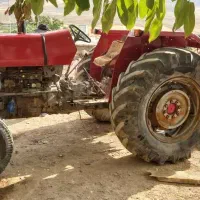 فروش یک دستگاه تراکتور فرگوسن و یک بیل چهار جک جلو