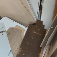 کابینت آشپزخانه چوبی در حد نو