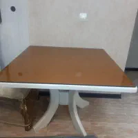 میز ناهارخوری چهار نفره ومینی بوفه|میز و صندلی غذاخوری|همدان, |دیوار