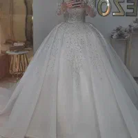 لباس عروس مجلل مزون دوز|لباس|قم, سالاریه|دیوار