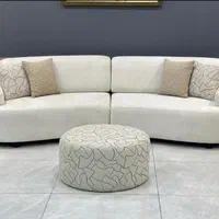 مبل راحتی لوبیایی شکل با ضمانت و باکیفیت|مبلمان خانگی و میز عسلی|قم, قلعه صدری|دیوار