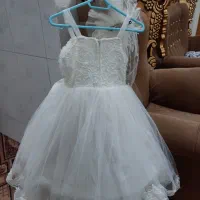 لباس عروس بچگانه سفید