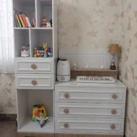 ست کامل اتاق خواب شیک و کاربردی برای مادر و کودک|تخت و سرویس خواب|زنجان, |دیوار