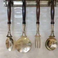 کفگیر و ملاقه پنج پارچه