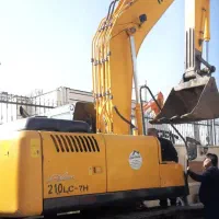 بیل مکانیکی هیوندا 210 مدل 2012 بدون رنگ و‌پلمپ|خودرو سنگین|قزوین, |دیوار