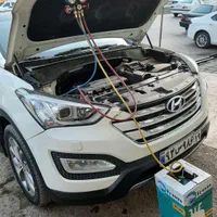 شارژ گاز کولر بادستگاه وکیوم وترازو اسال ضمانت|خدمات موتور و ماشین|کرمانشاه, |دیوار