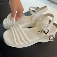 صندل سفید تابستونی|کیف، کفش، کمربند|قزوین, |دیوار