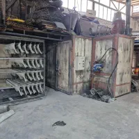 خط رنگ کوره ای الکترو استاتیک