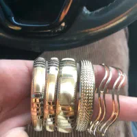 طلا النگو گوشواره تکپوش