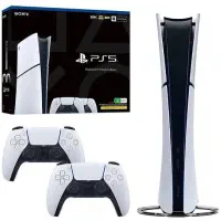 سونی 5 play station اسلیم دو دسته در حد آک