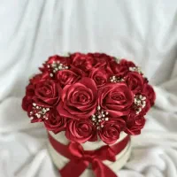 گل جاودان ربان|گل مصنوعی|مسجد سلیمان, |دیوار