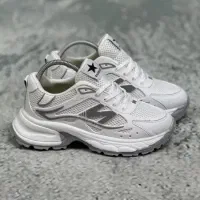 کتونی   سفید و مشکی و صورتی  سایز ۳۷ تا 40