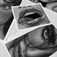 آموزش طراحی چهره سیاه قلم