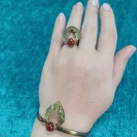 ست دستبند و انگشتر جنس برنج|بدلیجات|تهران, ستارخان|دیوار