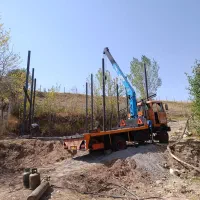 جرثقیل دکل بلند خاور شبانه روزی|خدمات حمل و نقل|تبریز, |دیوار