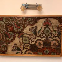 تابلو چوب قجری