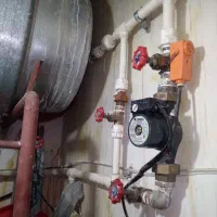 تعمیر آبگرمکن زمینی دیواری منبع دوجداره موتورخانه