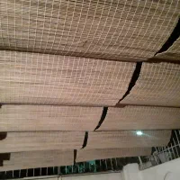 پرده حصیری،تولیدی حصیر چوبی،حصیرفروشی|پرده، رانر، رومیزی|مشهد, ثامن|دیوار