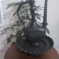 دست آب لگن مسی قدیمی