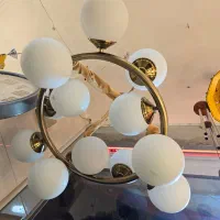 لوستر  مولکولی سرپیچ بزرگ با نوردهی عالی