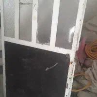 درب آهنی با چهار چوب|مصالح و تجهیزات ساختمان|اراک, |دیوار