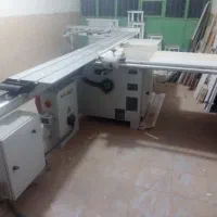 دستگاه برش ام دی اف‌هلرمگ 380ودستگاه‌پی‌وی‌سی‌