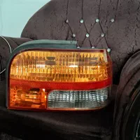 خطر عقب پراید(چراغ عقب)