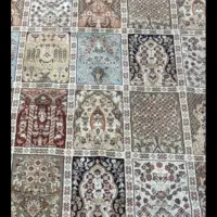 فرش ماشینی ۷۰۰شانه کرم در حد نو