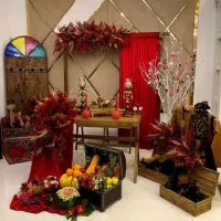تزئین میز شب چله نامزدی یلدا میوه آرایی و حکاکی