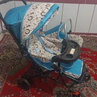 کالسکه وکریر درحدنو کالسکه نونو اصلا استفاده نشده|کالسکه و لوازم جانبی|میاندوآب, |دیوار