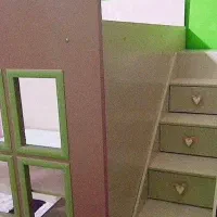 سرویس تخت خواب دوطبقه|تخت و سرویس خواب|سلماس, |دیوار