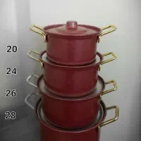 سرویس قابلمه نوزادی دسته طلایی