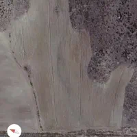 زمین بر جاده اردبیل مغان