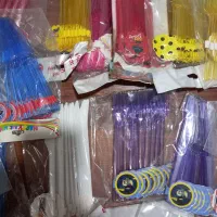 کارد و چنگال یکبار مصرف در رنگهای مختلف