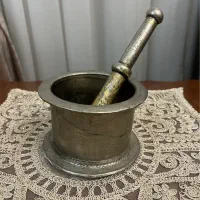 هاون و دسته برنج عتیقه
