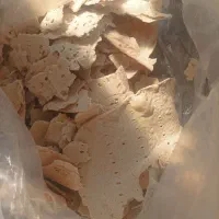 نان خشک یکدست بدون خراب سبوس دار