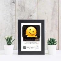 تابلو‌ موزیکال قاب عکس ست عاشقانه هدیه تولدسالگرد