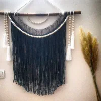 دیوارکوب مکرومه