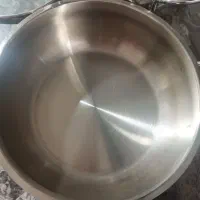 قابلمه استیل ترک. کاسیو وتفلون وزودپز در کلیپسی|ظروف پخت‌وپز|قم, حکمت شمالی|دیوار