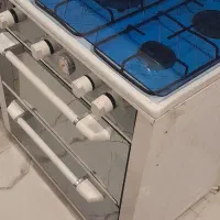 اجاق گاز . پرده زبرا