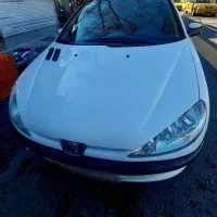 ۲۰۶مدل ۸۹ بی رنگ|خودرو سواری و وانت|قائم‌شهر, |دیوار